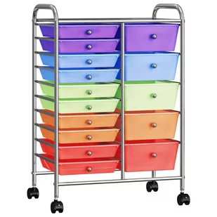 Wózek XXL VIDAXL, 63x36,5x90,5 cm - Wózki magazynowe - miniaturka - grafika 1