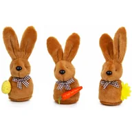 Wielkanoc - Zajączek pluszowy wielkanocny 15 cm - miniaturka - grafika 1