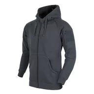 Odzież taktyczna i umundurowanie - Helikon - Bluza Urban Tactical Hoodie Lite - FullZip - Szary - BL-ULF-CB-19 - miniaturka - grafika 1