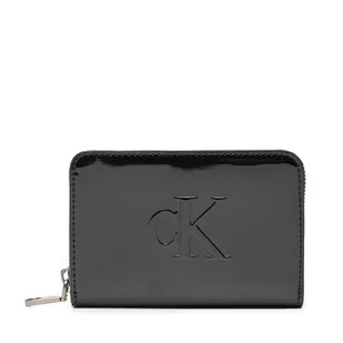 Mały Portfel Damski Calvin Klein K60K613059 Czarny - Portfele - miniaturka - grafika 1