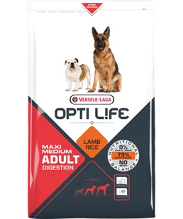 VERSELE-LAGA Opti-Life Adult Digestion Medium & Maxi 1kg - Sucha karma dla psów - miniaturka - grafika 3