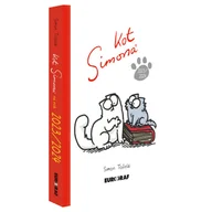 Kalendarze - Kalendarz książkowy Kot Simona 2023/2024 - miniaturka - grafika 1