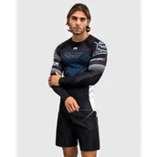 Kimona, stroje i obuwie - Venum x Tekken 8 Rashguard Długi Rękaw Jin Kazama Blue/Black/White - miniaturka - grafika 1