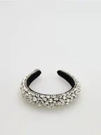 Ozdoby do włosów - Reserved - Opaska do włosów - srebrny - miniaturka - grafika 1