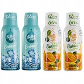 Syropy i koncentraty owocowe - FruttaMax Zestaw 4 syropów 2x Tonic + 2x Pomarańcza - miniaturka - grafika 1