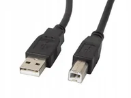 Kable komputerowe i do monitorów - Kabel USB 2.0 Lanberg AM-BM 5m czarny - miniaturka - grafika 1