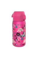 Bidony dla dzieci - Oryginalna butelka na wodę ION8 różowa Kotki 350ml - miniaturka - grafika 1