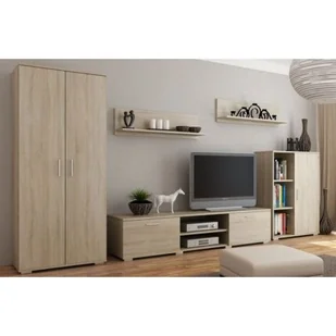 Zestaw mebli do salonu z szafą dąb sonoma N1-M90 - Zestawy mebli dla dzieci Zestaw mebli do salonu z szafą dąb sonoma N1-M90 - Zestawy mebli dla dzieci - miniaturka - grafika 1