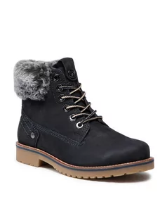 Buty zimowe męskie - Wrangler Trapery Alaska WL12520A Granatowy - grafika 1