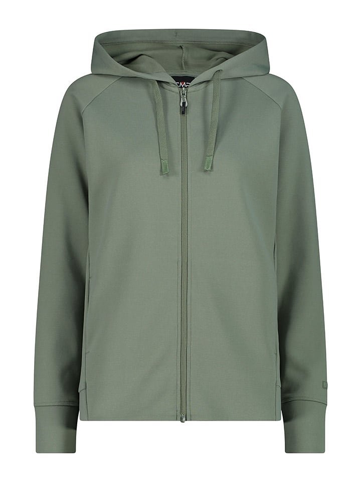 CMP Bluza w kolorze zielonym