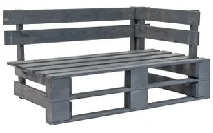 Ławka ogrodowa z palet R6-A32 - Ławki ogrodowe - miniaturka - grafika 1