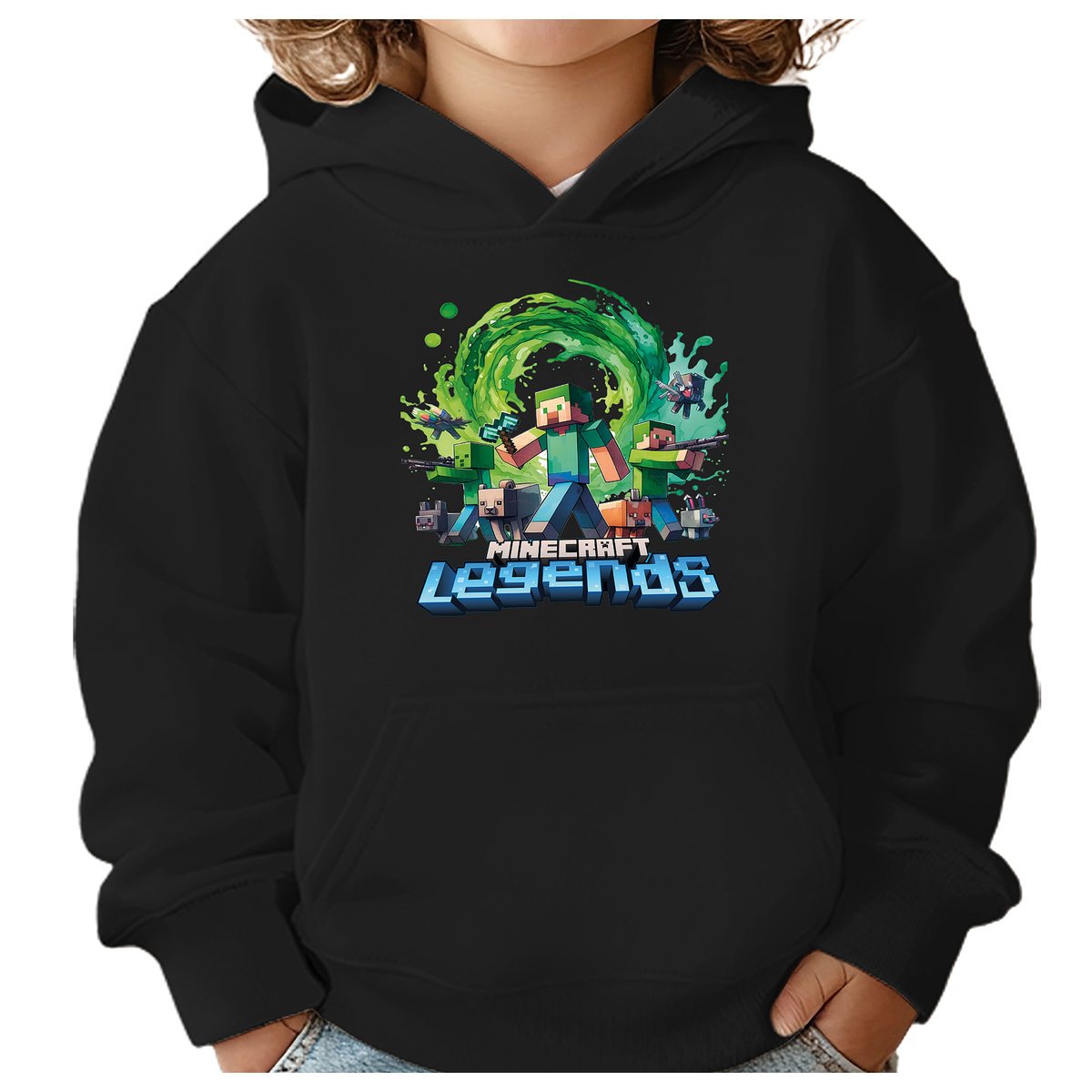 BLUZA DZIECIĘCA MINECRAFT LEGENDS 146-152 CHŁOPIĘCA DZIEWCZĘCA PREZENT