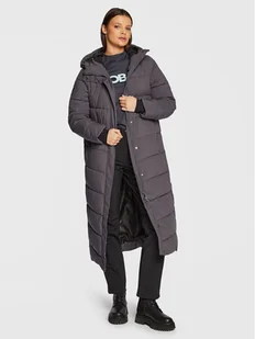 4F Kurtka zimowa H4Z22-KUDP012 Szary Regular Fit - Kurtki damskie - miniaturka - grafika 1