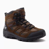 Buty trekkingowe męskie - Buty trekkingowe męskie Jack Wolfskin Vojo 3 Texapore brązowe 4042461_5298 - miniaturka - grafika 1
