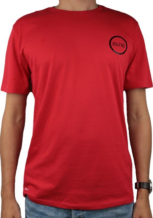 Nike Koszulka męska Dry Elite BBall Tee czerwona r. S 902183-657
