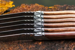 Noże Laguiole do steków Luxury Line  Pakka Wood  6 szt. - Noże kuchenne - miniaturka - grafika 4