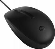Myszki - HP 125 Wired Mouse 265A9AA czarna - miniaturka - grafika 1