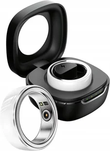 Smart Ring Fitness monitor snu dla mężczyzn i kobiet, pierścień 18mm Biały - Smartband - miniaturka - grafika 1