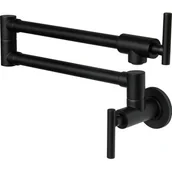 Baterie kuchenne - Bateria BERG Pot Filler 830135B Czarny mat - miniaturka - grafika 1