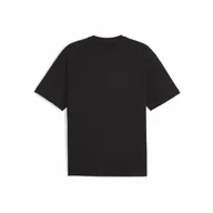 Koszulki sportowe męskie - Męska koszulka Concept 2 Rome o luźnym kroju PUMA Black - miniaturka - grafika 1