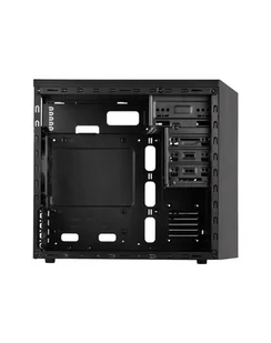 Silverstone SST-PS16B Precision Mini Tower Micro ATX, czarna - Obudowy komputerowe - miniaturka - grafika 1