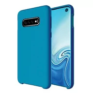 Etui i futerały do telefonów - Samsung Inny Etui Silicone S10 G973 niebieski /blue - miniaturka - grafika 1