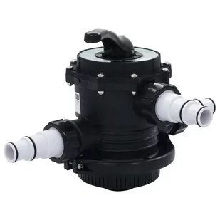 vidaXL Zawór wielodrożny do filtra piaskowego ABS 1,5" 6-kierunkowy 91730 - Akcesoria do basenów - miniaturka - grafika 1