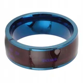 Masażery - WIELOFUNKCYJNY INTELIGENTNY PIERŚCIEŃ NFC - STAL TYTANOWA - miniaturka - grafika 1