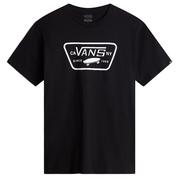 Koszulki sportowe męskie - Koszulka Vans Full Patch VN000QN8Y281 - czarna - miniaturka - grafika 1