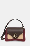 Torebki damskie - Coccinelle torebka skórzana kolor brązowy E1.T1P.18.02.01 - miniaturka - grafika 1