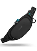 Nerki - Nerka antykradzieżowa Pacsafe ECO Waist Pack - econyl black - miniaturka - grafika 1