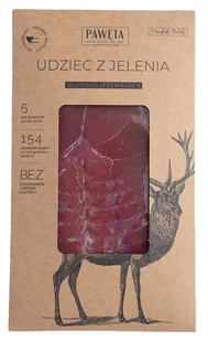 UDZIEC Z JELENIA DOJRZEWAJĄCY PLASTRY BEZGLUTENOWY 50 g - PAWĘTA - Zdrowa żywność - miniaturka - grafika 1
