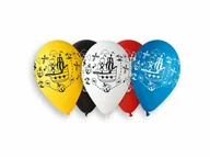 Balony i akcesoria - Balony lateksowe Ahoy Piraci - 30 cm - 8 szt. - miniaturka - grafika 1