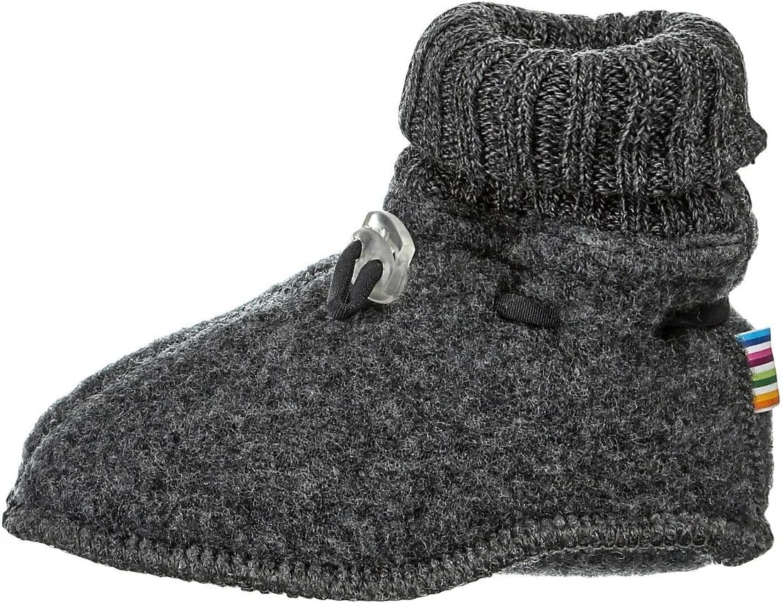 Buty dziecięce 100% wełna buciki do spania szare rozmiar 22