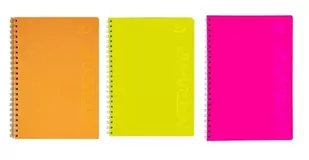 Kołozeszyt B5/80K linia Fluo ASTRA - ASTRA papiernicze - Zeszyty szkolne - miniaturka - grafika 1