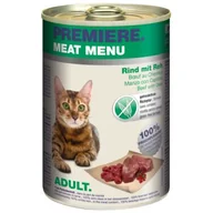 Mokra karma dla kotów - PREMIERE Meat Menu Adult Wołowina z sarną 24x400 g - miniaturka - grafika 1