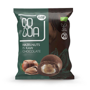 Zdrowa żywność - Cocoa - BIO Orzechy laskowe w surowej czekoladzie - miniaturka - grafika 1