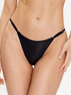 Stroje kąpielowe - Calvin Klein Swimwear Dół od bikini KW0KW02202 Czarny - miniaturka - grafika 1