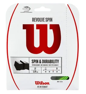 Naciąg tenisowy Wilson  Revolve Spin Green 1.30 mm - Tenis ziemny - miniaturka - grafika 1