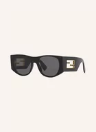 Okulary przeciwsłoneczne - Fendi Okulary Przeciwsłoneczne fn000725 Baguette schwarz - miniaturka - grafika 1
