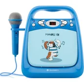 Radioodtwarzacze - Gogen Maxi Karaoke Niebieski - miniaturka - grafika 1
