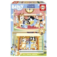Puzzle - Puzzle drewniane 2x16 Blue Educa - miniaturka - grafika 1