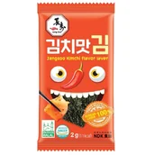 Chipsy - Chipsy z wodorostów o smaku kimchi marki Jangsoo 2g - miniaturka - grafika 1