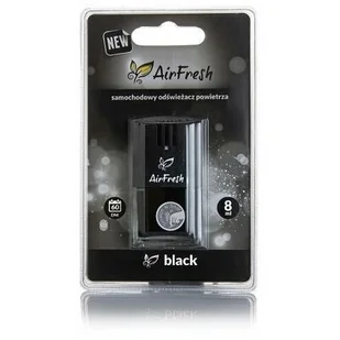 Zapach NEW AIR FRESH black 8 ml - Zapachy samochodowe - miniaturka - grafika 1