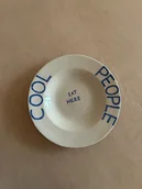 Talerze - Talerz głęboki cool people eat here - miniaturka - grafika 1