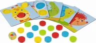 Gry planszowe - Drewniana gra edukacyjna sortowanie kolorów Goki - miniaturka - grafika 1