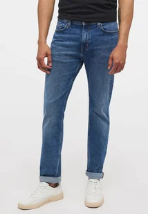 Męskie spodnie jeansowe dopasowane Mustang VEGAS SLIM W35 L30 - Spodnie męskie - miniaturka - grafika 1