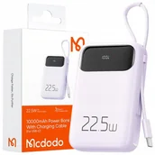 Powerbanki - MCDODO POWERBANK 10000MAH Z WYŚWIETLACZEM 3X USB USB-C 22,5W + KABEL USB-C - miniaturka - grafika 1