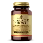 Witaminy i minerały - Vitamin B12 500 mcg (100 kaps.) - miniaturka - grafika 1