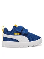 Buty dla chłopców - Puma Sneakersy Courtflex V3 Mesh Inf 398086 05 Niebieski - miniaturka - grafika 1